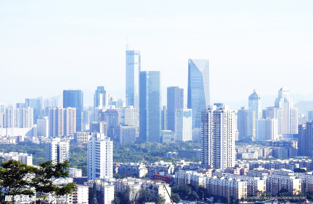 大城市建筑风景摄影