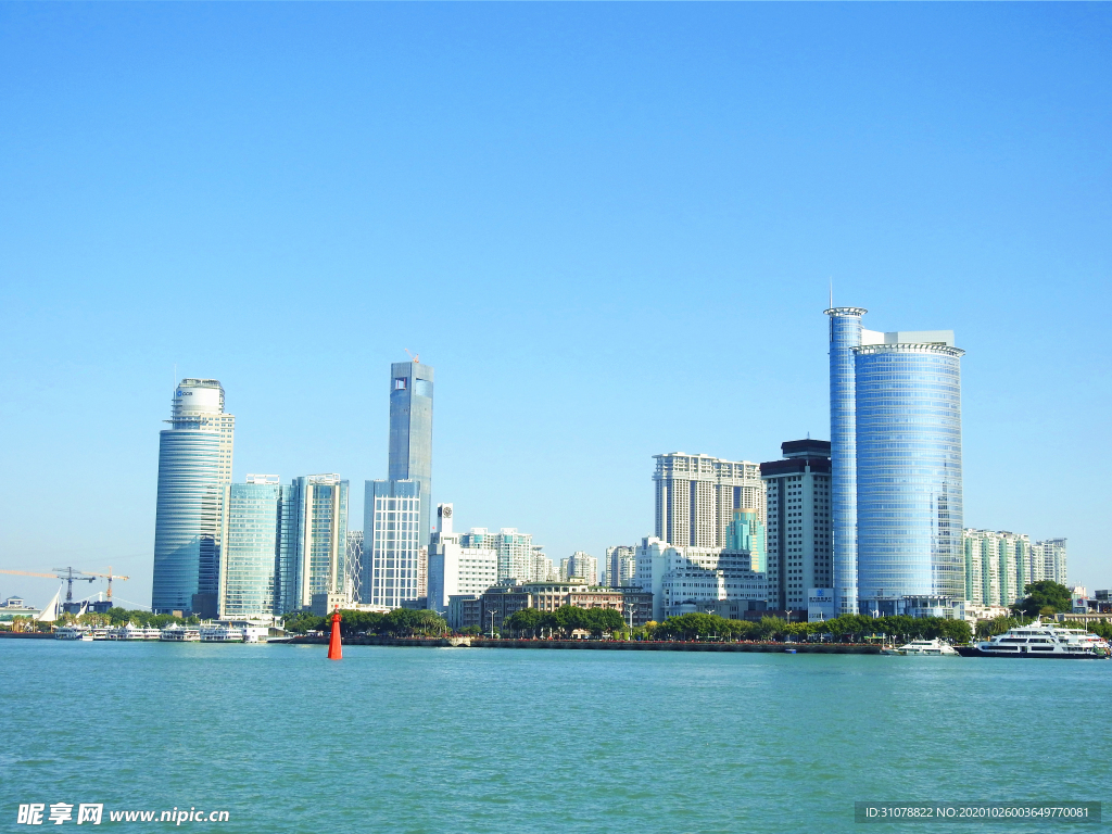 大城市建筑风景摄影