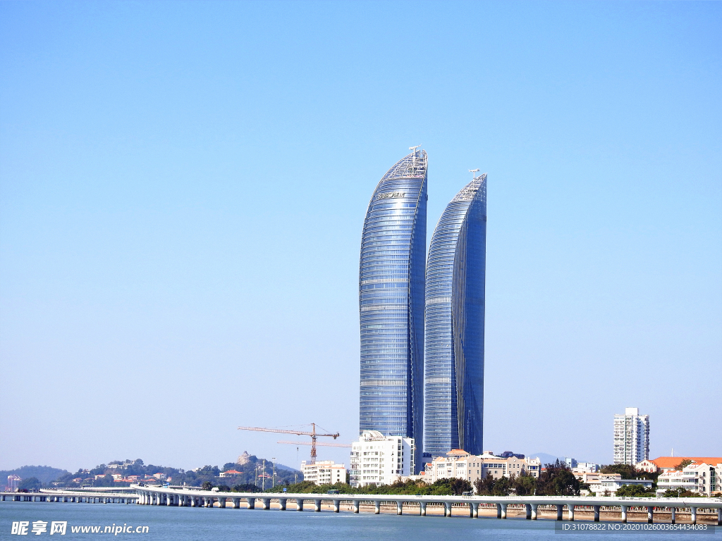 大城市建筑风景摄影