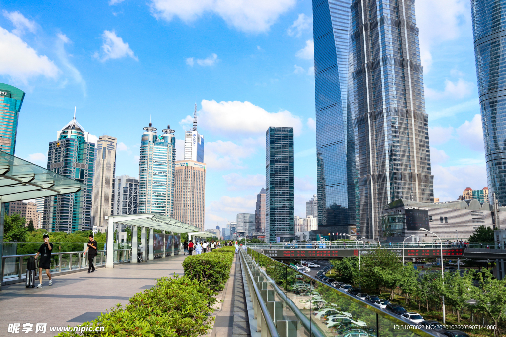 大城市建筑风景摄影