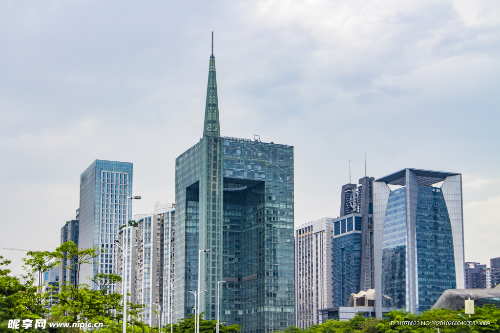 大城市建筑风景摄影