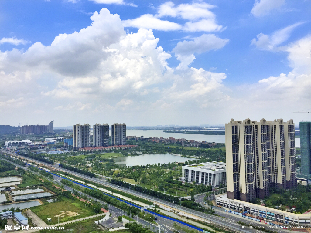 大城市建筑风景摄影