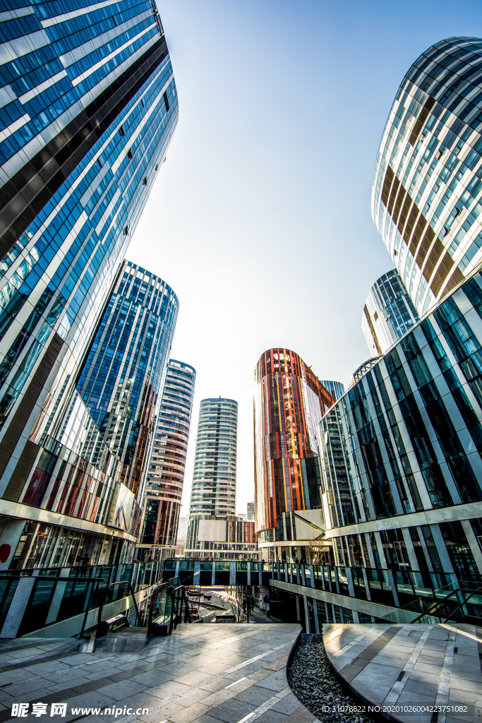 大城市建筑风景摄影