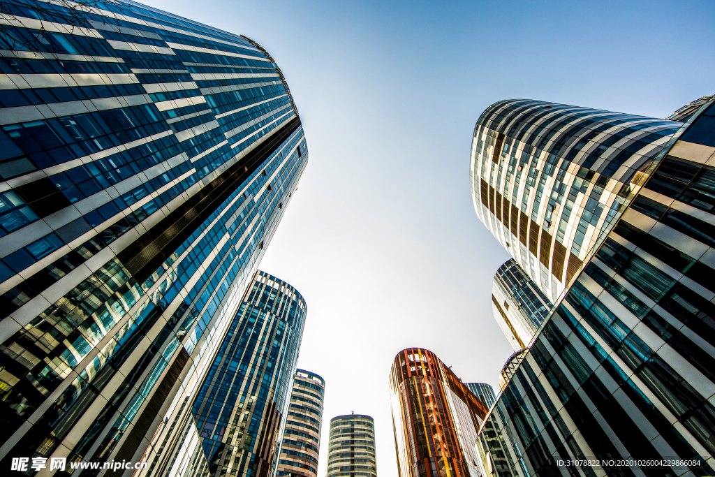 大城市建筑风景摄影