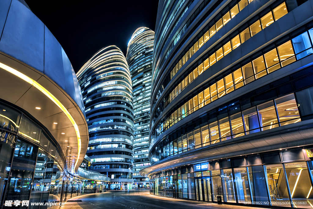 大城市建筑风景摄影