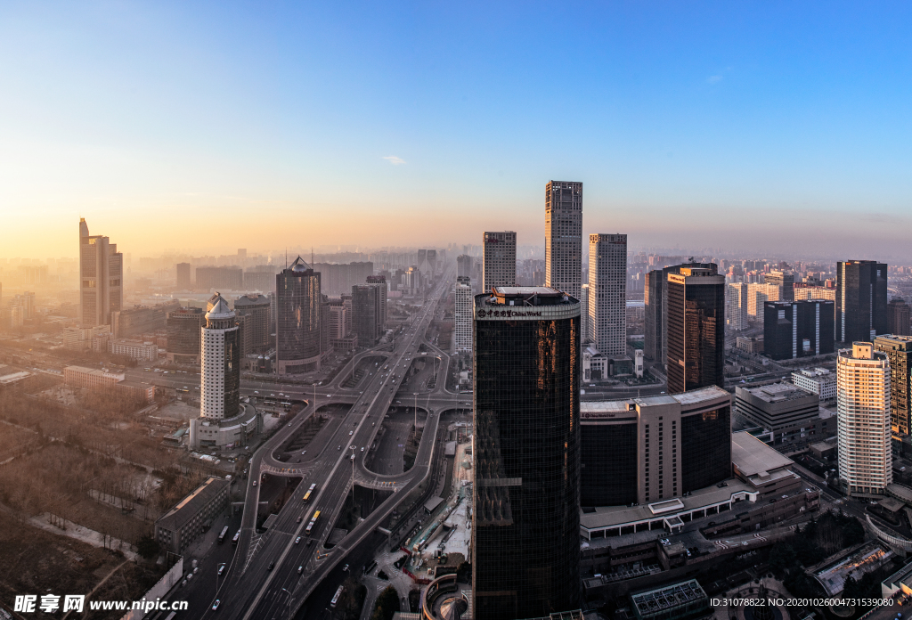 大城市建筑风景摄影