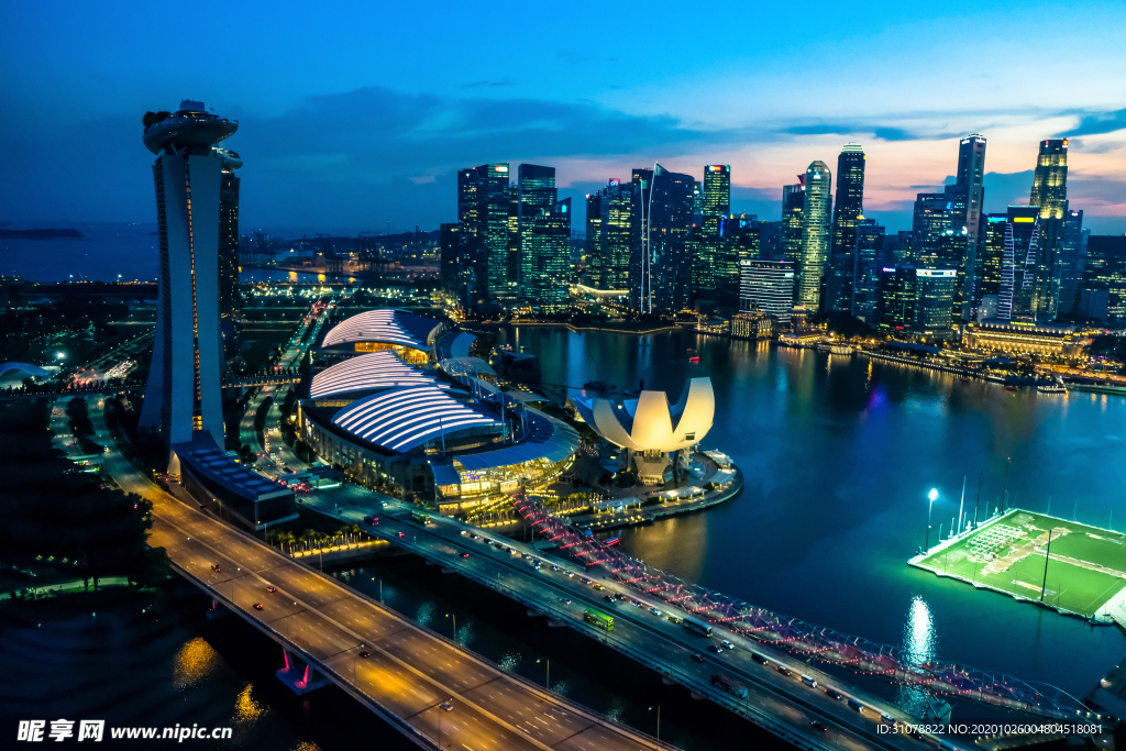 大城市建筑风景摄影