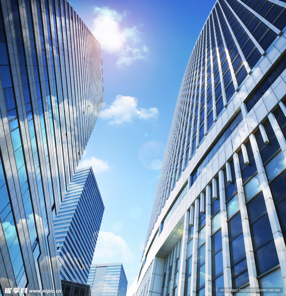 大城市建筑风景摄影