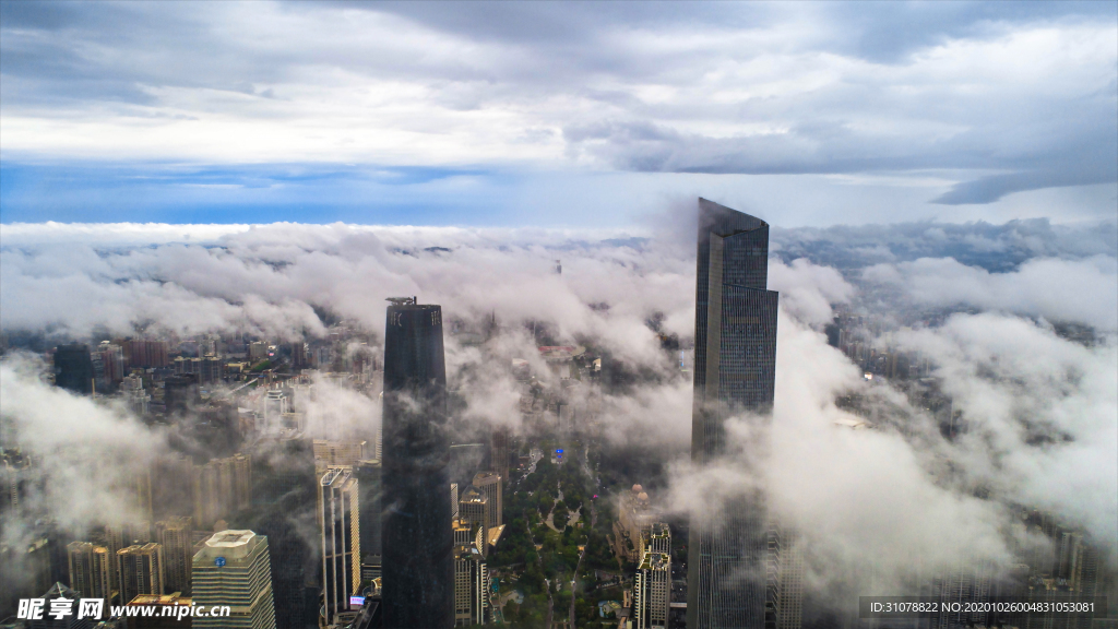 大城市建筑风景摄影