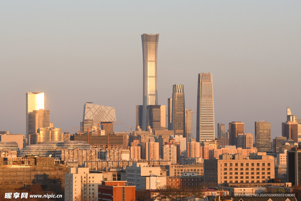 大城市建筑风景摄影