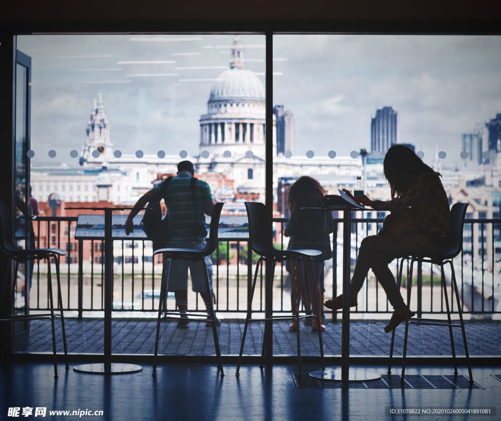 大城市建筑风景摄影