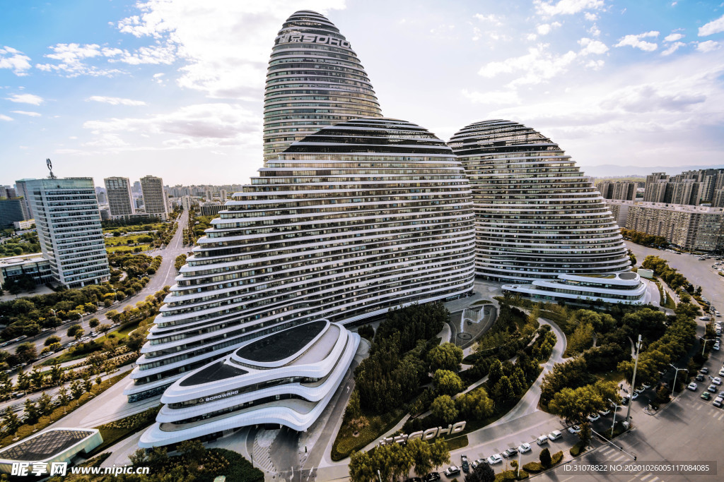 大城市建筑风景摄影