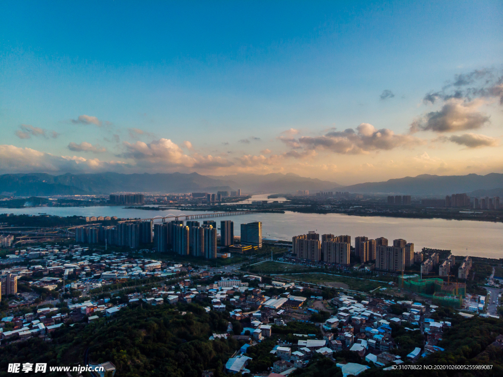 大城市建筑风景摄影
