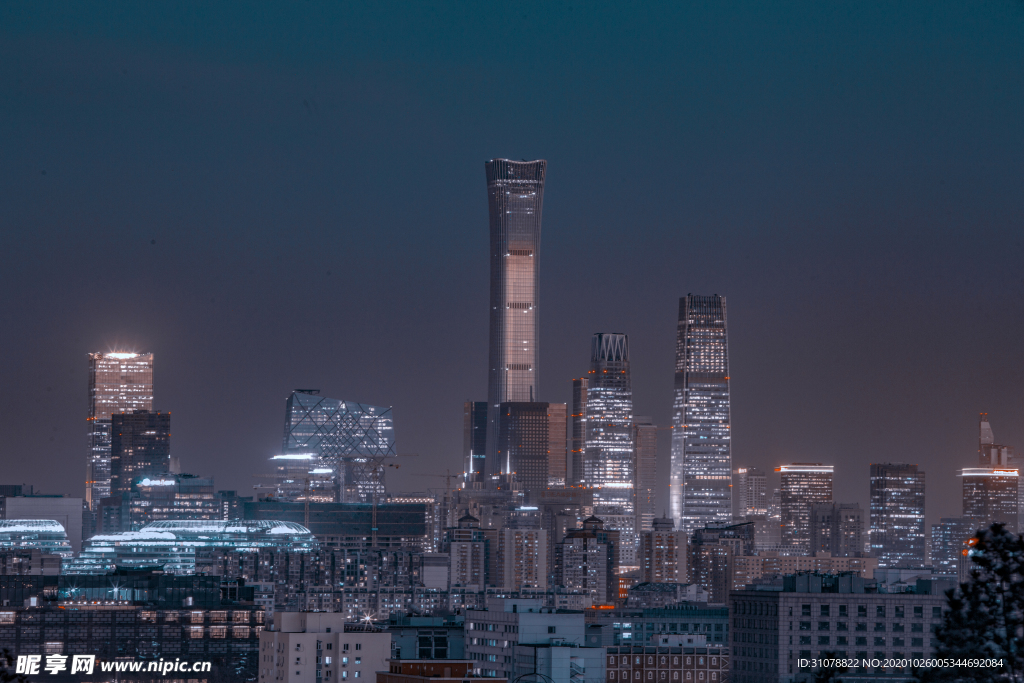 大城市建筑风景摄影