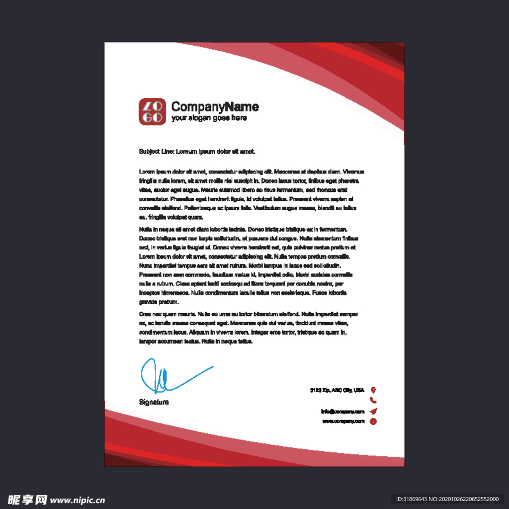 制度牌 商务信纸 宣传单