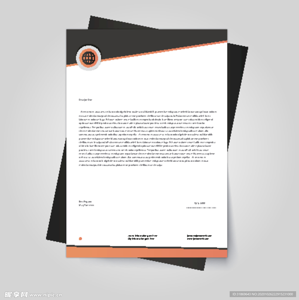 制度牌 商务信纸 宣传单