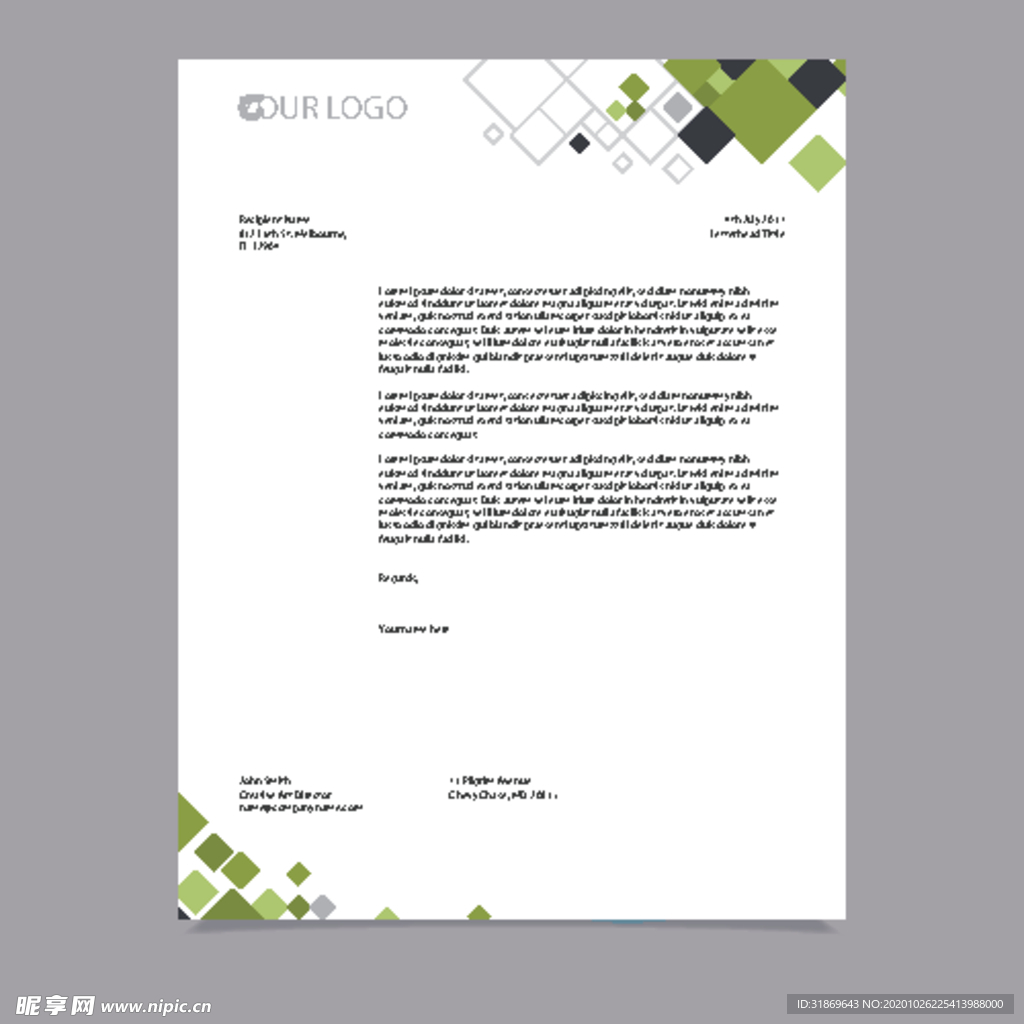 制度牌 商务信纸 宣传单