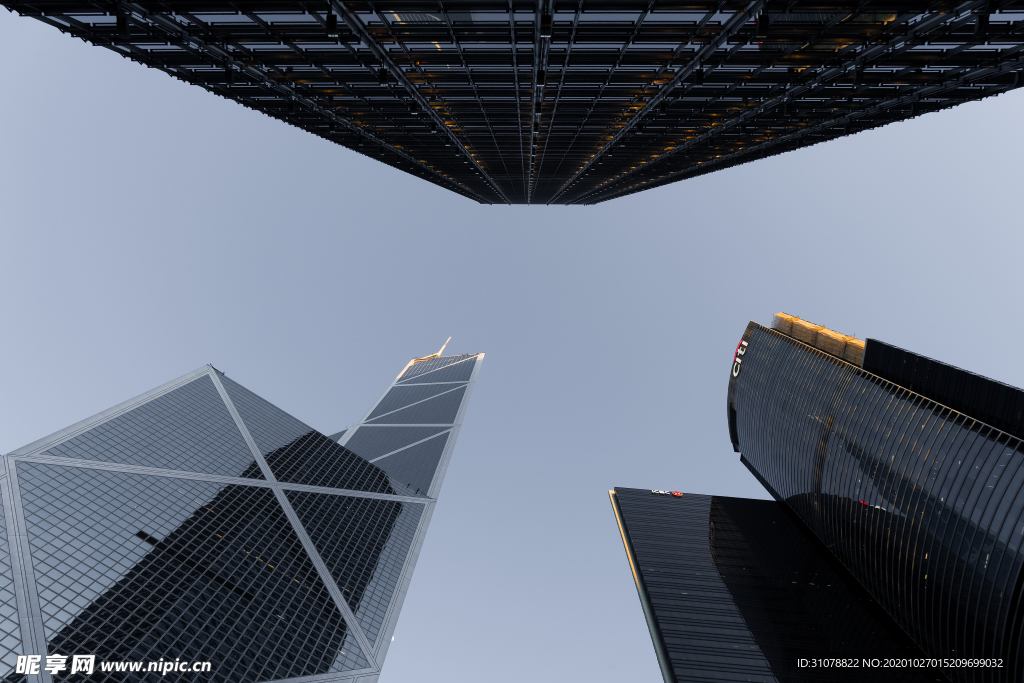 大城市建筑风景摄影