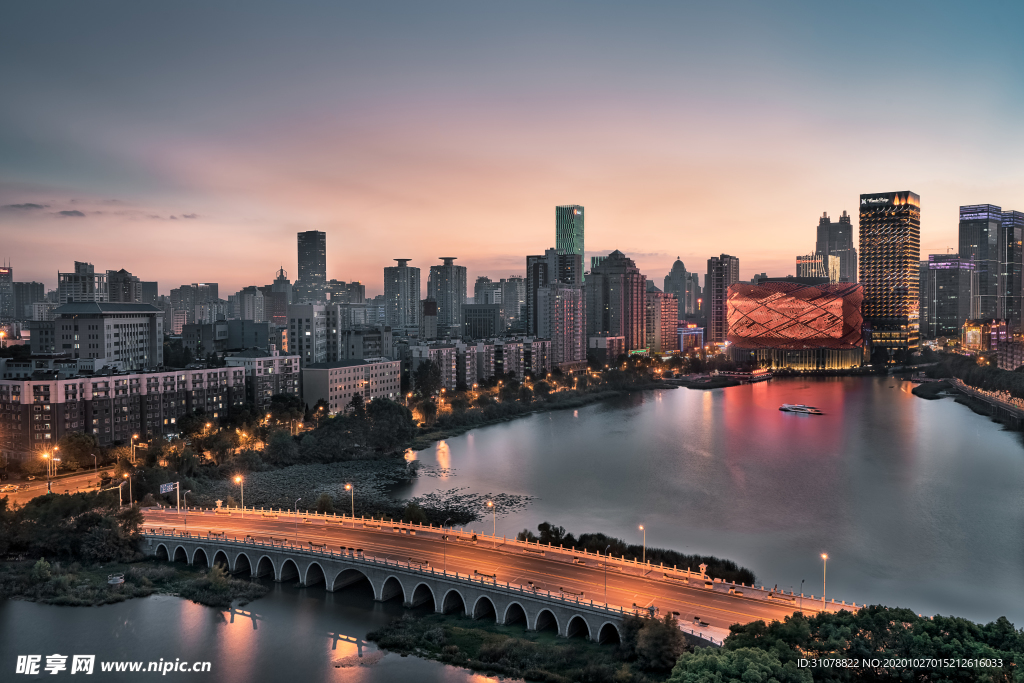 大城市建筑风景摄影