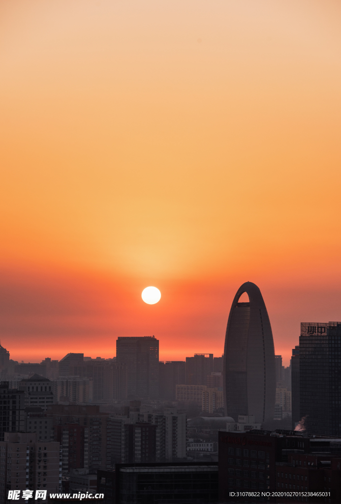 大城市建筑风景摄影