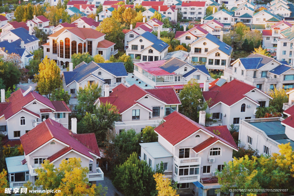 大城市建筑风景摄影