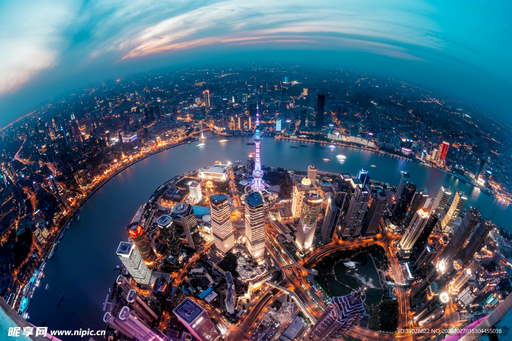 大城市建筑风景摄影