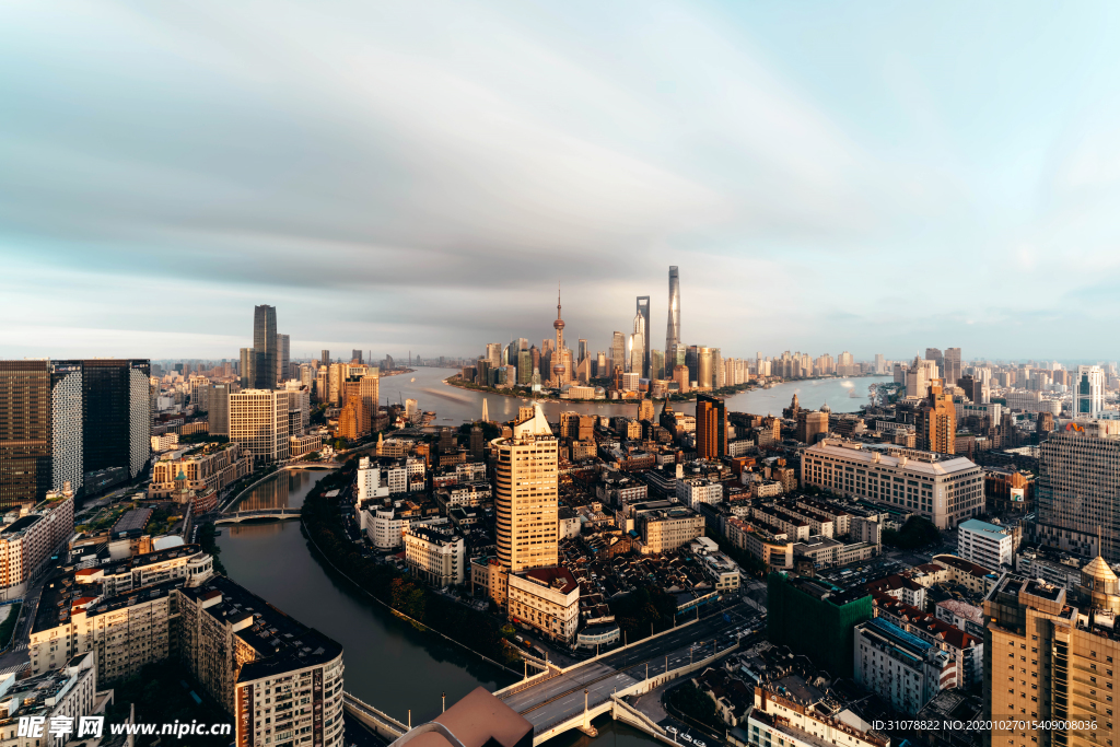 大城市建筑风景摄影