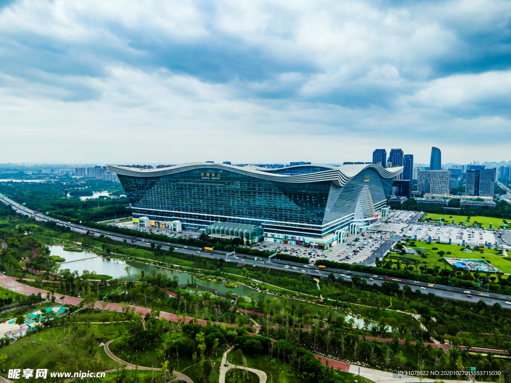 大城市建筑风景摄影