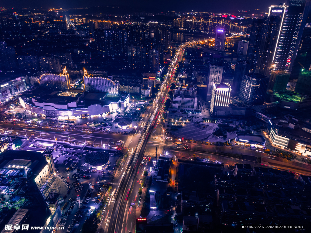 大城市建筑风景摄影