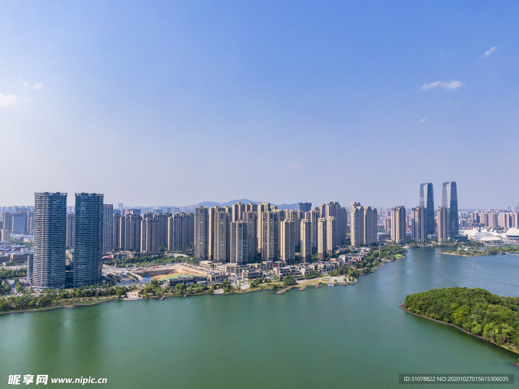 大城市建筑风景摄影