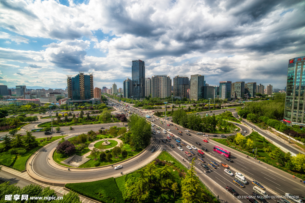大城市建筑风景摄影