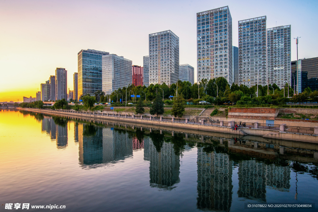 大城市建筑风景摄影