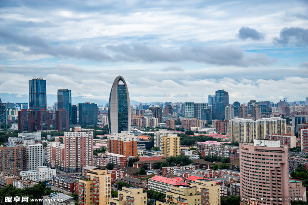 大城市建筑风景摄影