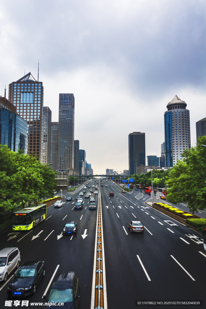 大城市建筑风景摄影