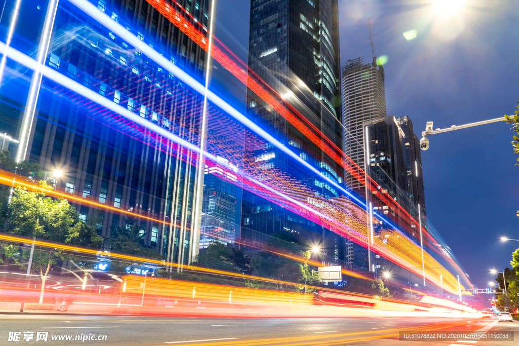 大城市建筑风景摄影