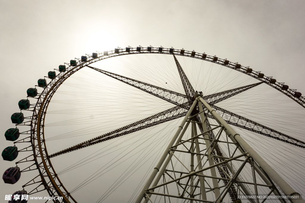 大城市建筑风景摄影