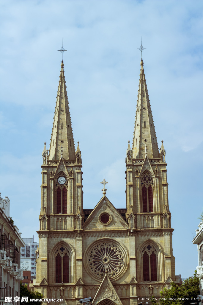 大城市建筑风景摄影