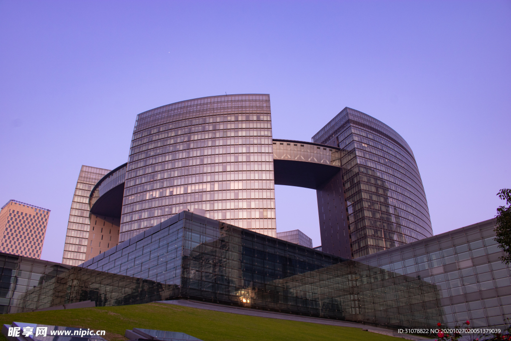 大城市建筑风景摄影
