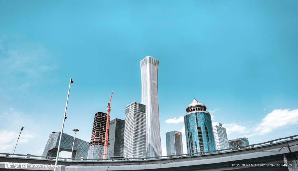 大城市建筑风景摄影