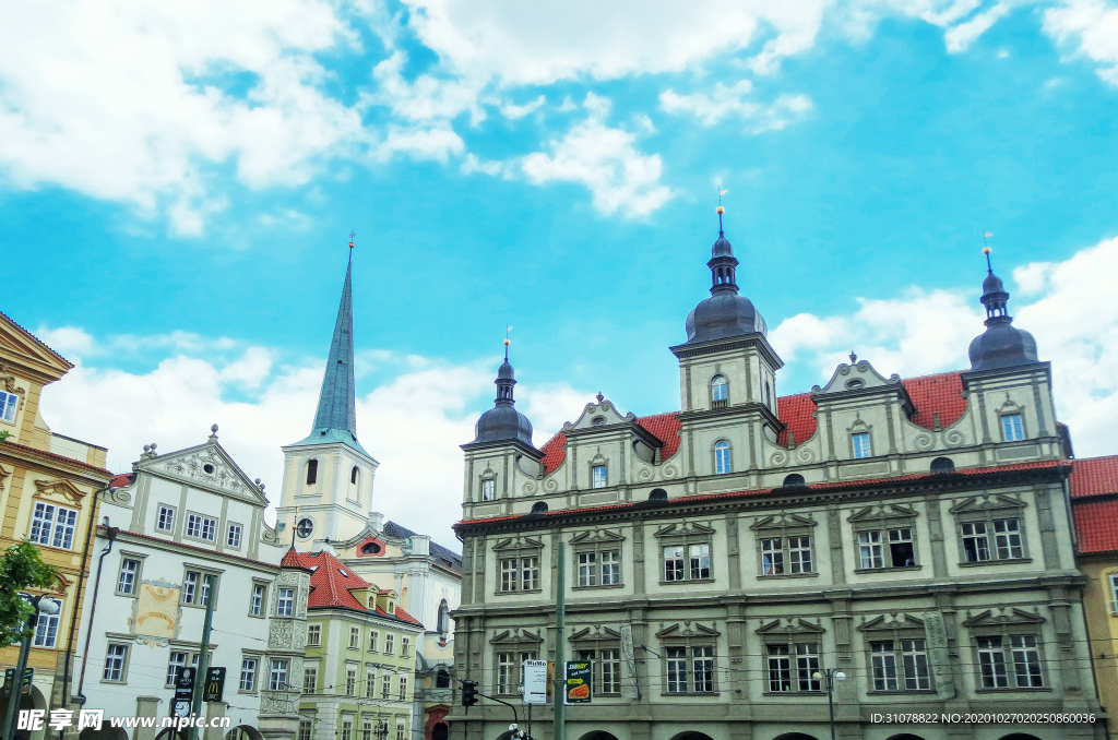 大城市建筑风景摄影