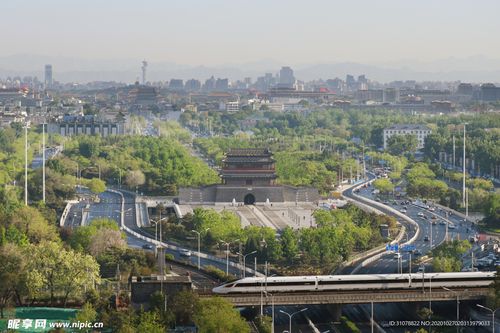 大城市建筑风景摄影