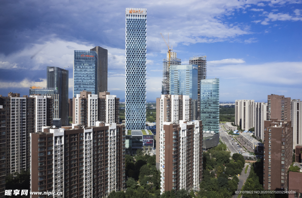 大城市建筑风景摄影