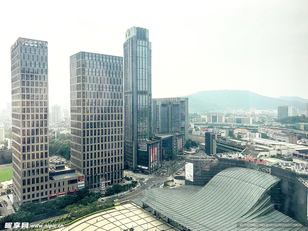 大城市建筑风景摄影