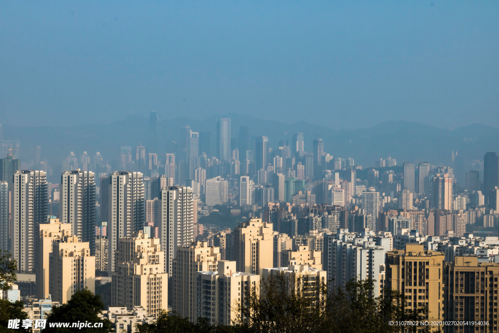 大城市建筑风景摄影