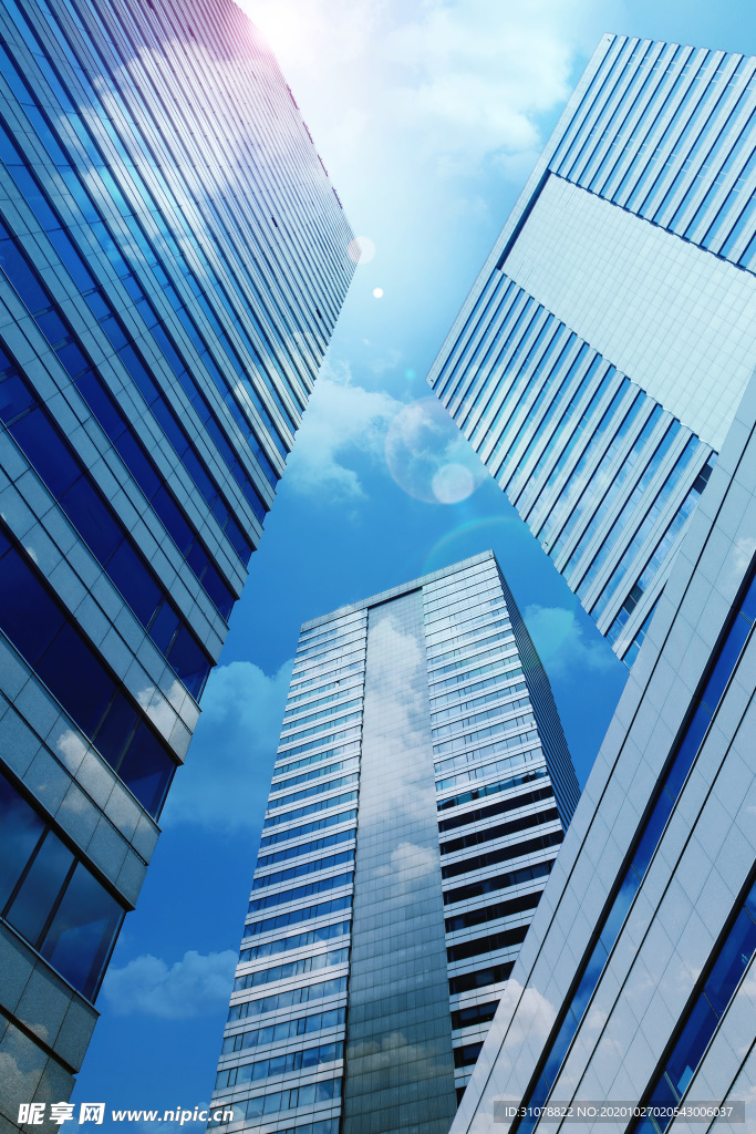 大城市建筑风景摄影