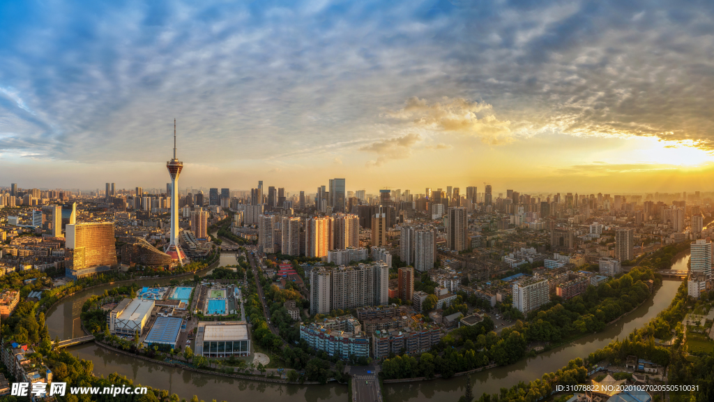 大城市建筑风景摄影