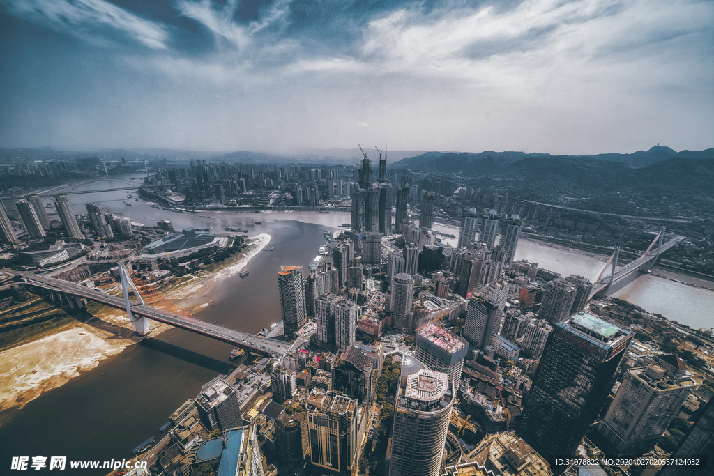 大城市建筑风景摄影