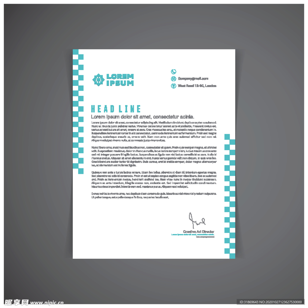 制度牌 商务信纸 宣传单