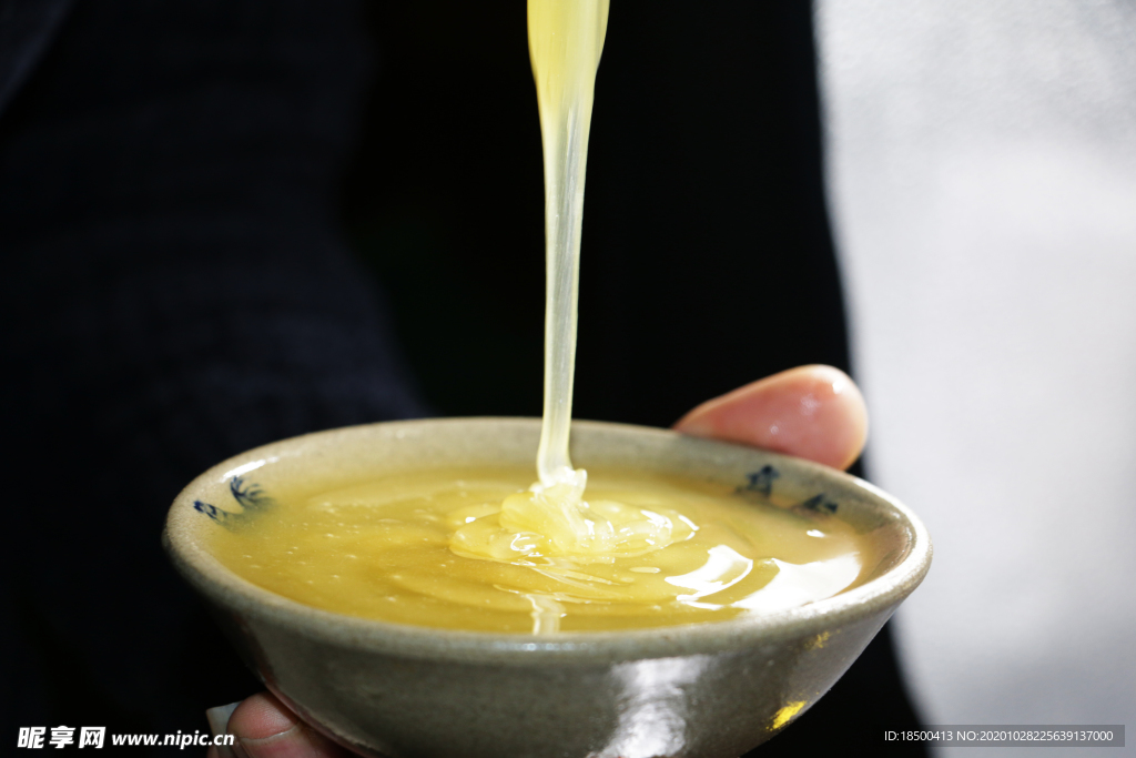 土蜂蜜图片拉丝