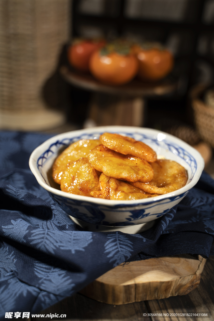 糖糕糖饼零食背景海报素材